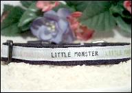 Little Monster Dog collar